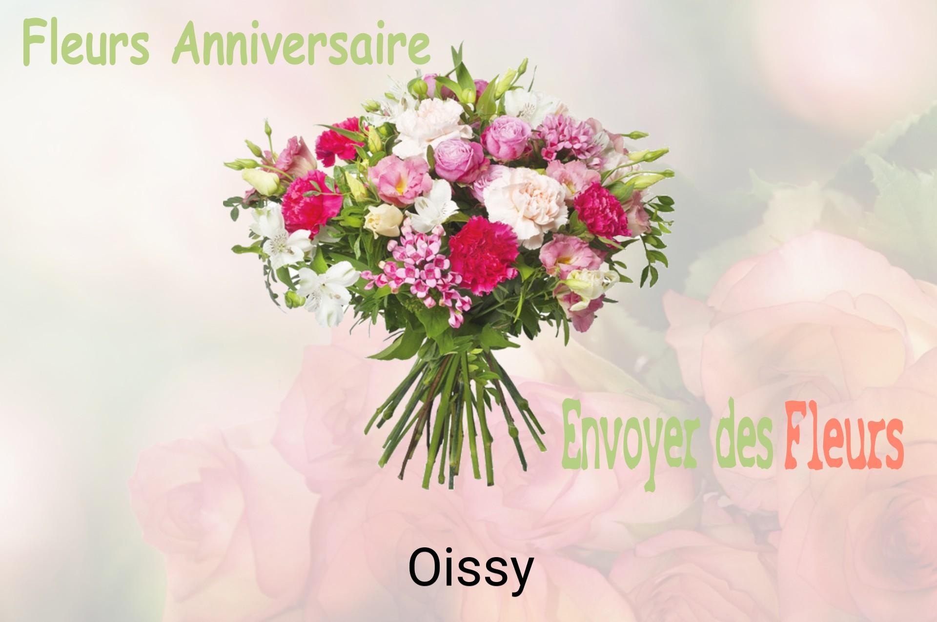 Bouquet de fleurs d’anniversaire livré à Oissy